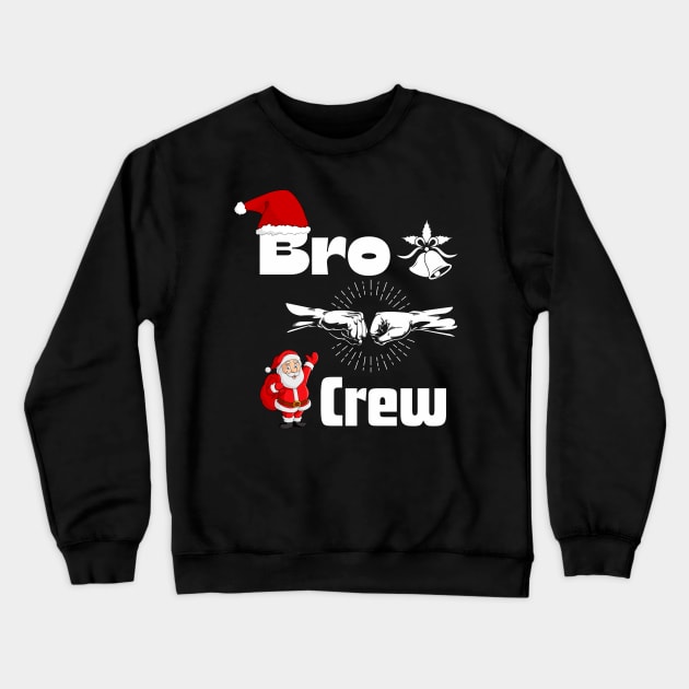 bro crew Crewneck Sweatshirt by Jackystore